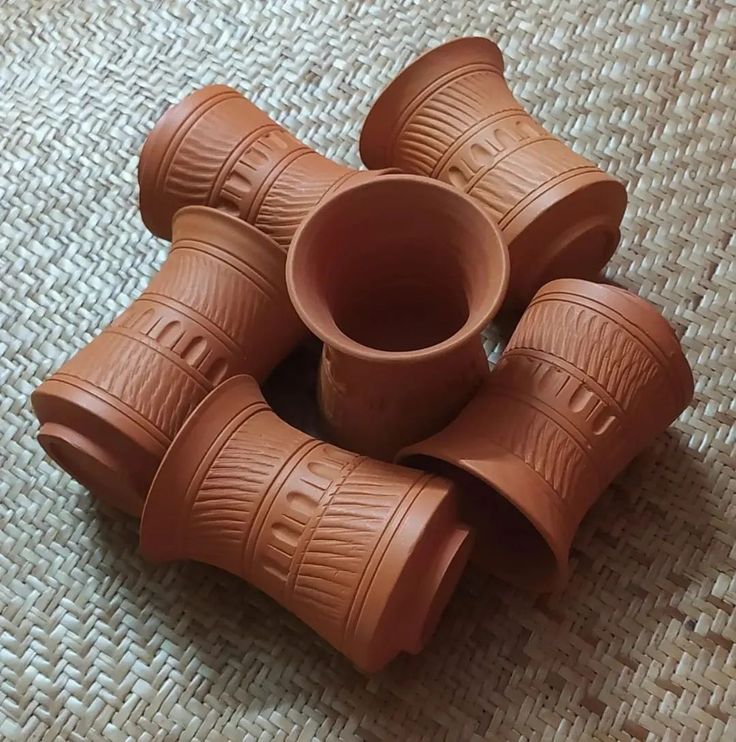 TERRACOTTA WATER GLASSES